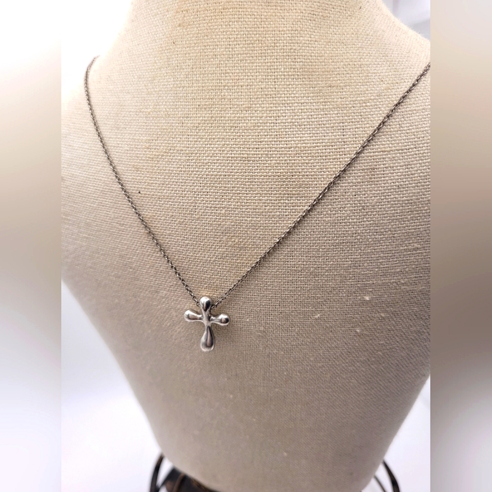 Tiffany & Co. Elsa Peretti Cross Necklace - Picture 1 of 4